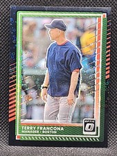 Terry Francona Red Sox 2024 Donrus Rated Prospect Black Circles Optic Prizm