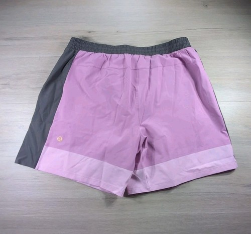 Pantalones Cortos de Piscina Lululemon Para Hombre 7” Dalia Malva DHMU Talla: XXL Rosa Púrpura NUEVO CON ETIQUETAS - Imagen 2 de 14