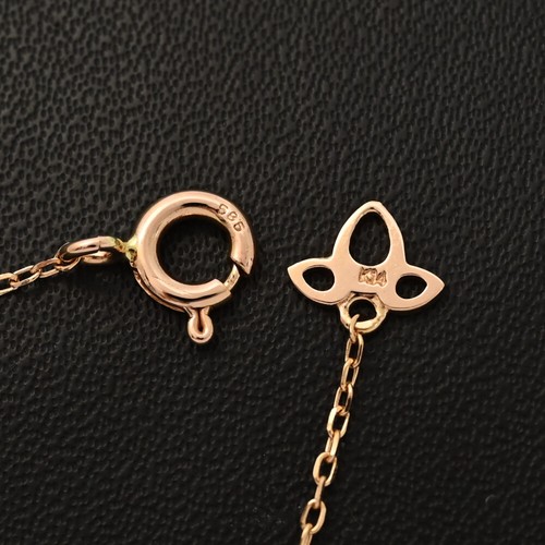 Double-faced Reversible Blue Diamond and Colorless Diamond Necklace Pendant ... - Picture 7 of 10