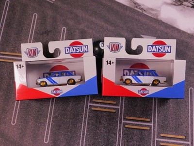M2 Machine CHASE 1969 Datsun Bluebird 1600SSS Blue and Gold | eBay