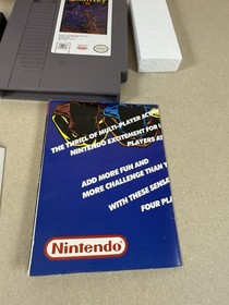 Gauntlet II 2 Nintendo NES Video Game - CIB W/ box and manual