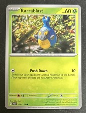 2025 Pokémon TCG Karrablast 009/159 Journey Together Pack Fresh NM