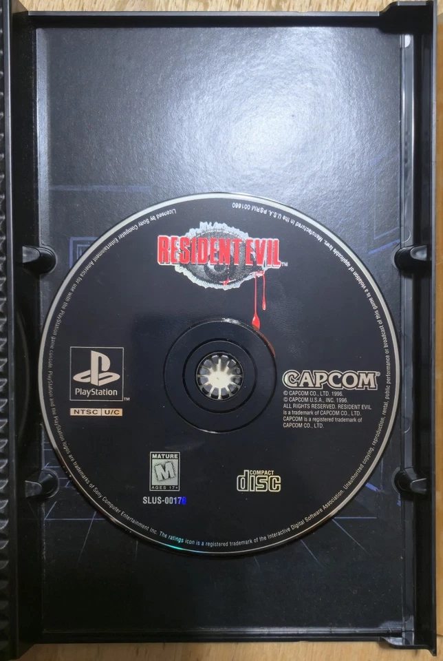 Resident Evil 1 Long Box PlayStation 1 PS1 Complete With Registration Card 1996 - Image 4 of 4