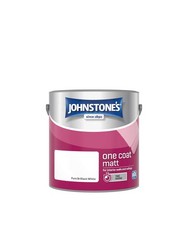 One Coat Matt Emulsion Paint Pure Brilliant White 2.5L