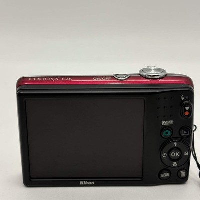 Nikon COOLPIX L26 16.1MP Digital Camera - Red for sale online | eBay