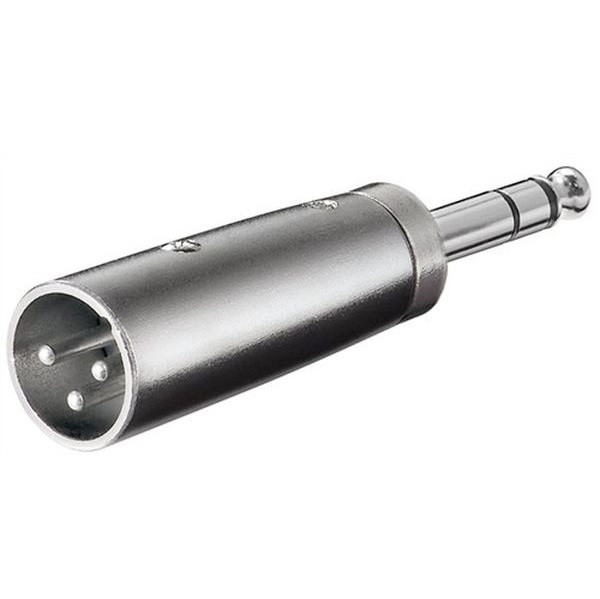 Audio Adapter Xlr Adapter Xlr Stecker Auf Aux Klinke 6.35 Mm-image