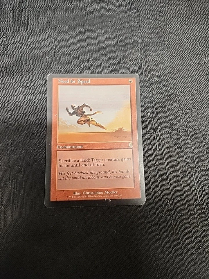 Need for Speed #209 Rare Odyssey Magic The Gathering MTG-LP - Image 2 of 3