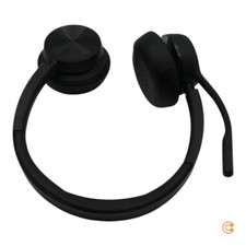 Poly Headset Kopfhörer Büro Callcenter Stirnband Boom Mikrofon - Sehr Gut – Bild 2