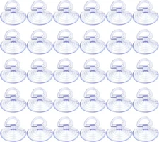 30Pcs Car Glass Windshield Sunshade Suction Cups PVC Sucker for Windows Bathroom