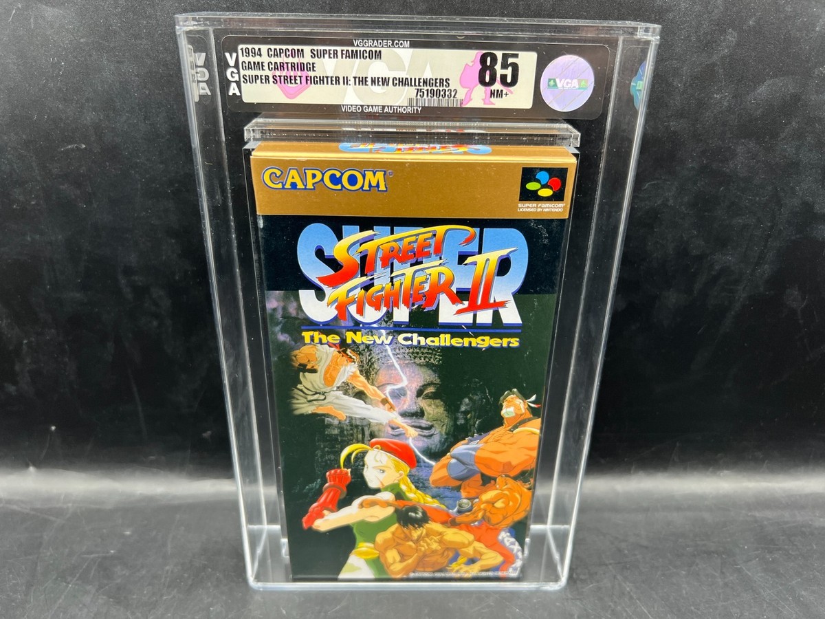 その他 CAPCOM SUPER STREET FIGHTER II SYSTEM II Super Street Fighter II 2 New Challengers Super Famicom SNES VGA