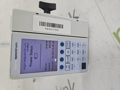 Baxter Sigma Spectrum 6.02.06 with B/G Battery Infusion Pump
