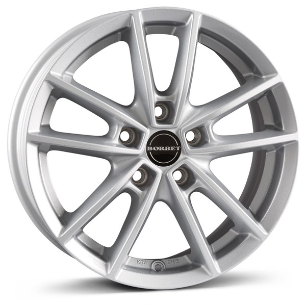 Borbet Felgen W 6.5X16 ET40 5X1143 Sil FüR Suzuki Kizashi S-Cross Swift SX4 Vita-image