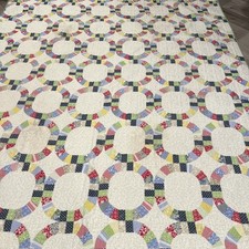 Quilt King Size 102    91    Ring Patern Cotton Multicolor