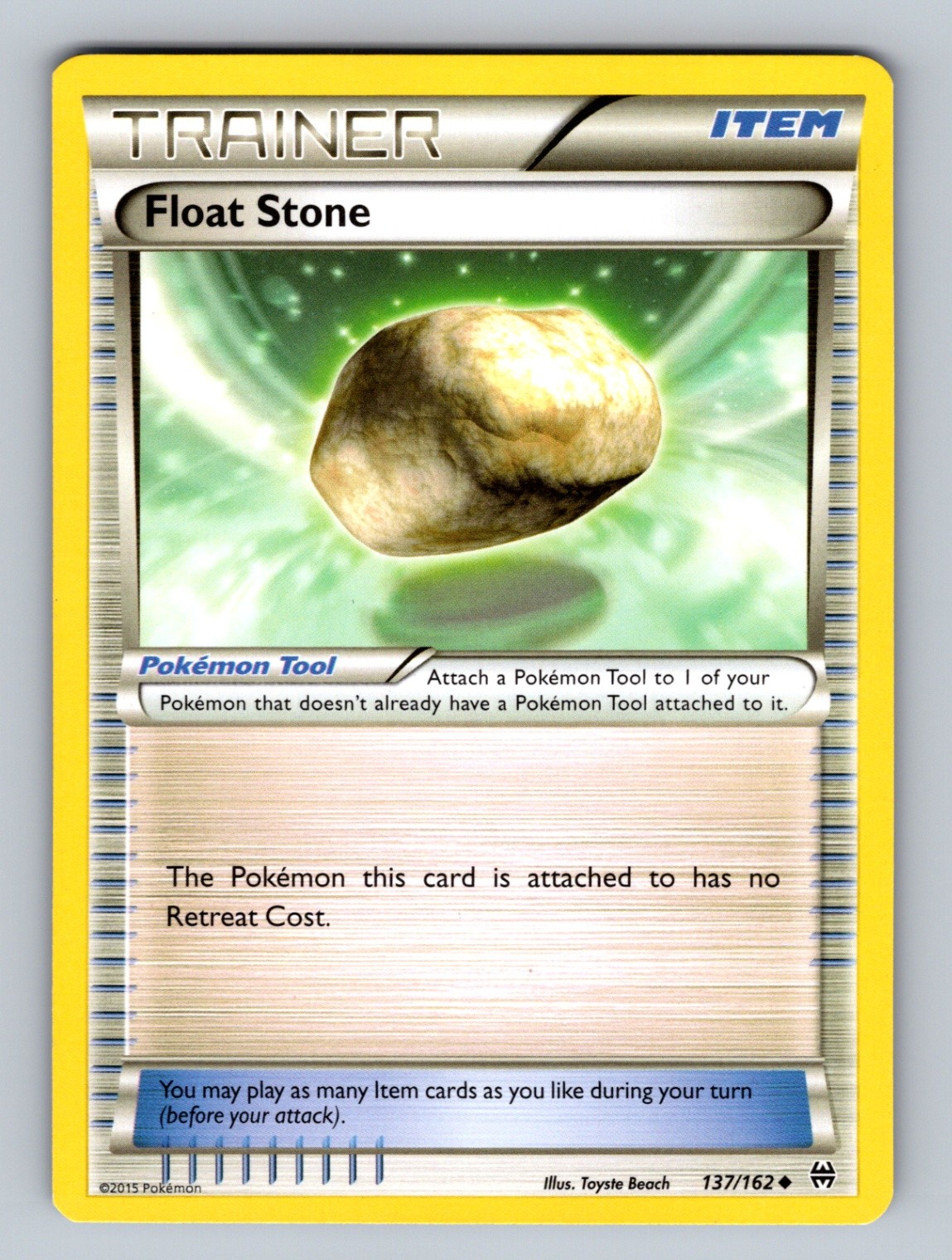 Float Stone 137/162 Uncommon XY - BREAKthrough NM - LP Pokemon TCG