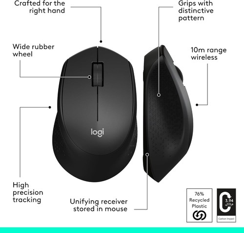 Logitech M280 Wireless Mouse - New - Picture 2 of 3