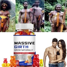 Male Enhancement Gummies Booster  Thicker Last Longer Stronger Bigger 60 Gummy