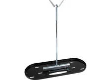 23.75" Propane Cylinder Rack (30lbs Capacity) -Black For RVs/Motorhomes/Trailers