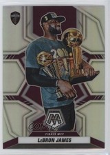 2021-22 Panini Mosaic Finals MVPs Silver Prizm LeBron James #298 1u6