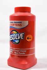 Resolve Large Area Carpet Cleaner Moist Powder 18 oz Preowned