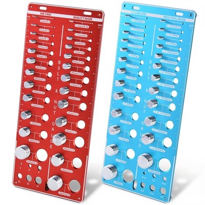 Kotiva 62 Nut and Bolt Size Finder  Thread Checker, Nut and Bolt Thread Check...