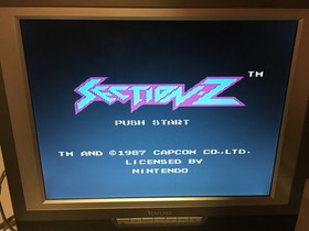 Section Z NES Nintendo Game Cart Retro Vintage Tested Working PAL A
