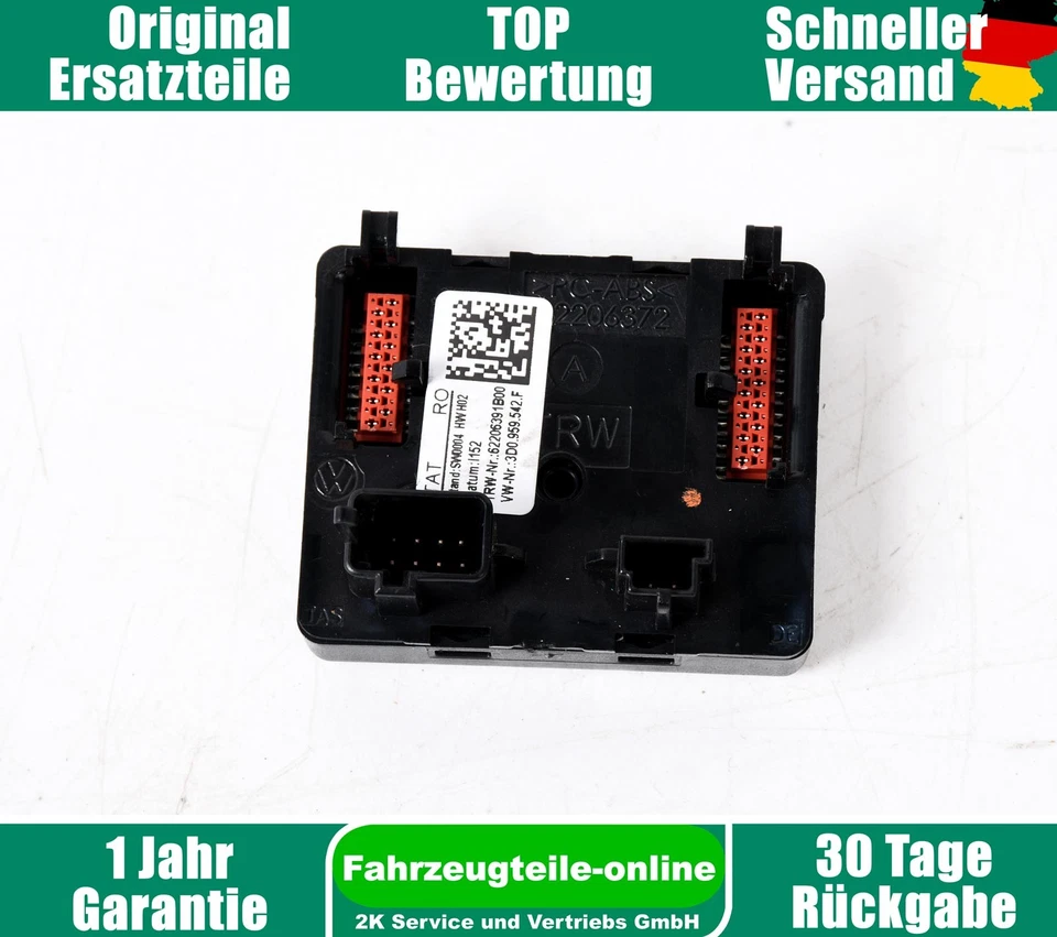 VW Phaeton 3D 3D0959542F Centralina Volante Multifunzionale GP3 - Immagine 2 di 3