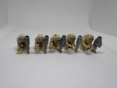 LEGO Gollum Minifigure Hobbit Lord Rings  LOTR Lot Of 5 Rare Retired