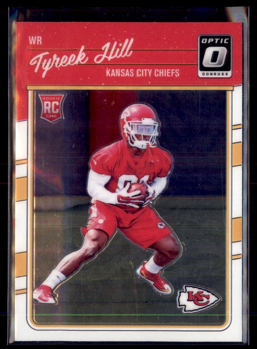 2016 Donruss Optic Tyreek Hill Chiefs RC 117