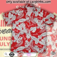 2025 Saratoga Race Course Giveaways Hawaiian Shirt Reprint