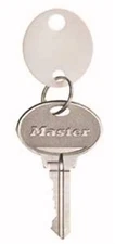 Master Lock 7116D White Plastic Round Key Tag