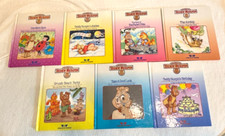 TEDDY RUXPIN WOW HARDCOVER BOOK LOT OF 7 - GREAT CONDITION - SEE PHOTOS