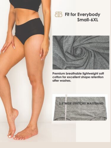 Cotton Underwear for Women Breathable, Comfortable Briefs Regular & Plus Size - Picture 5 of 7
