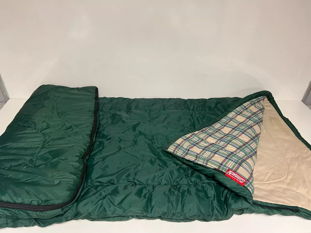 Dark Green Coleman Adult sleeping Bag 30