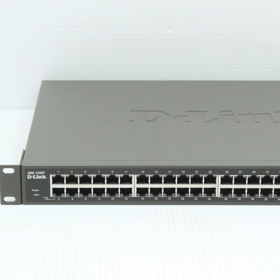 D-Link DGS-1248T Gigabit Ethernet 48 Port L2 Smart Managed Network Switch 4x SFP - Image 3 of 4