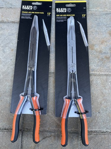 Klein Tools Long Reach Needle Nose Pliers Set