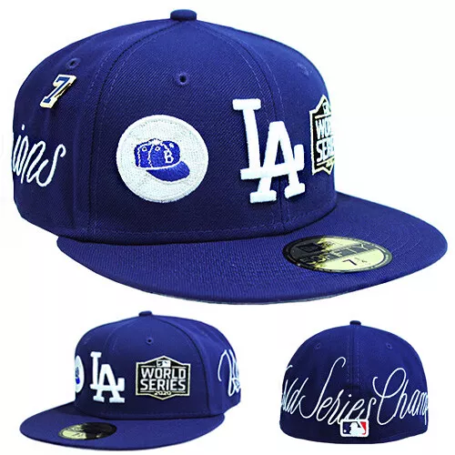 Wholesale Custom Dodgers Hats Fitted Los Angeles with Embroidery