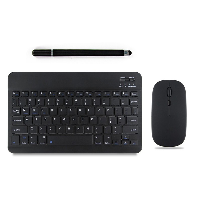 Urao Mini Wireless Keyboard And Mouse Set For Mac Apple PC Computer Tablet