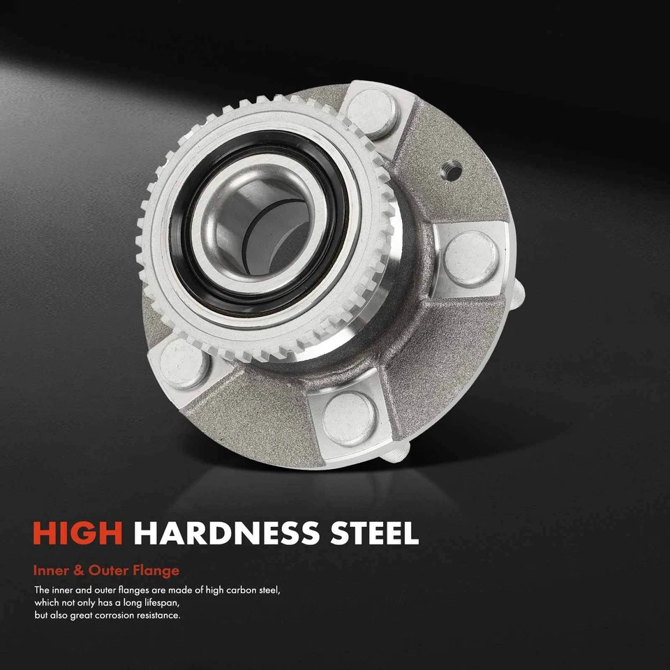 Conjunto de buje y cojinete de rueda trasera izquierda y derecha de 2 piezas para Mazda 626 1993-1997 Ford Foto 3 de 4