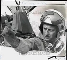 Press Photo "Apollo 12" ship commander Charles Conrad before a jet flight in FL