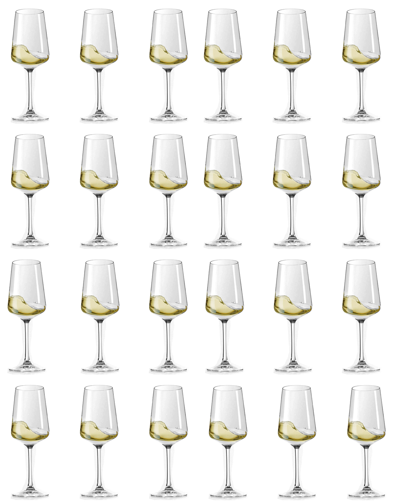 Weisweinglas 24 x 400ml Weinglas set Weingläser Wein Weisweingläser Spülmaschine