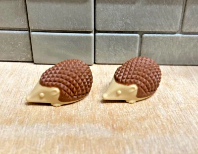 PLAYMOBIL Animaux 2 Hérissons Adultes Animaux Sauvage Ferme Zoo Savane - Photo 1/2