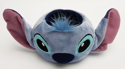 Disneyland Paris Stitch Pencil Pen Pot Desk Tidy Soft Plush Head Disney Lilo & - Foto 4 di 12