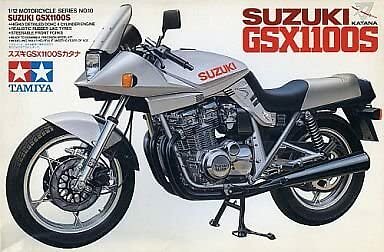 オートバイ・バイク 1/12 SCALE SUZUKI GSX1100S KATANA Tamiya 1/12 Scale Suzuki GSX1100S Katana [ 刀 ] Bike Model