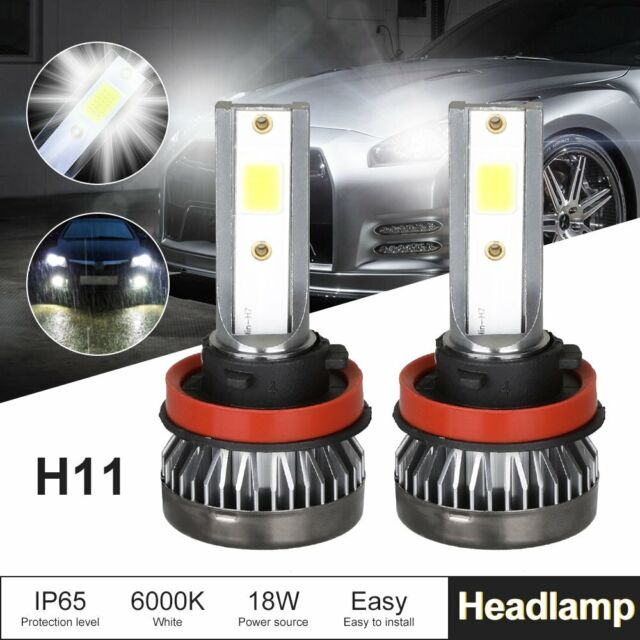 9005+9006 LED Headlight 110W 22000LM Hi-Lo Beam Combo Kit 6000K HID Lamp Power