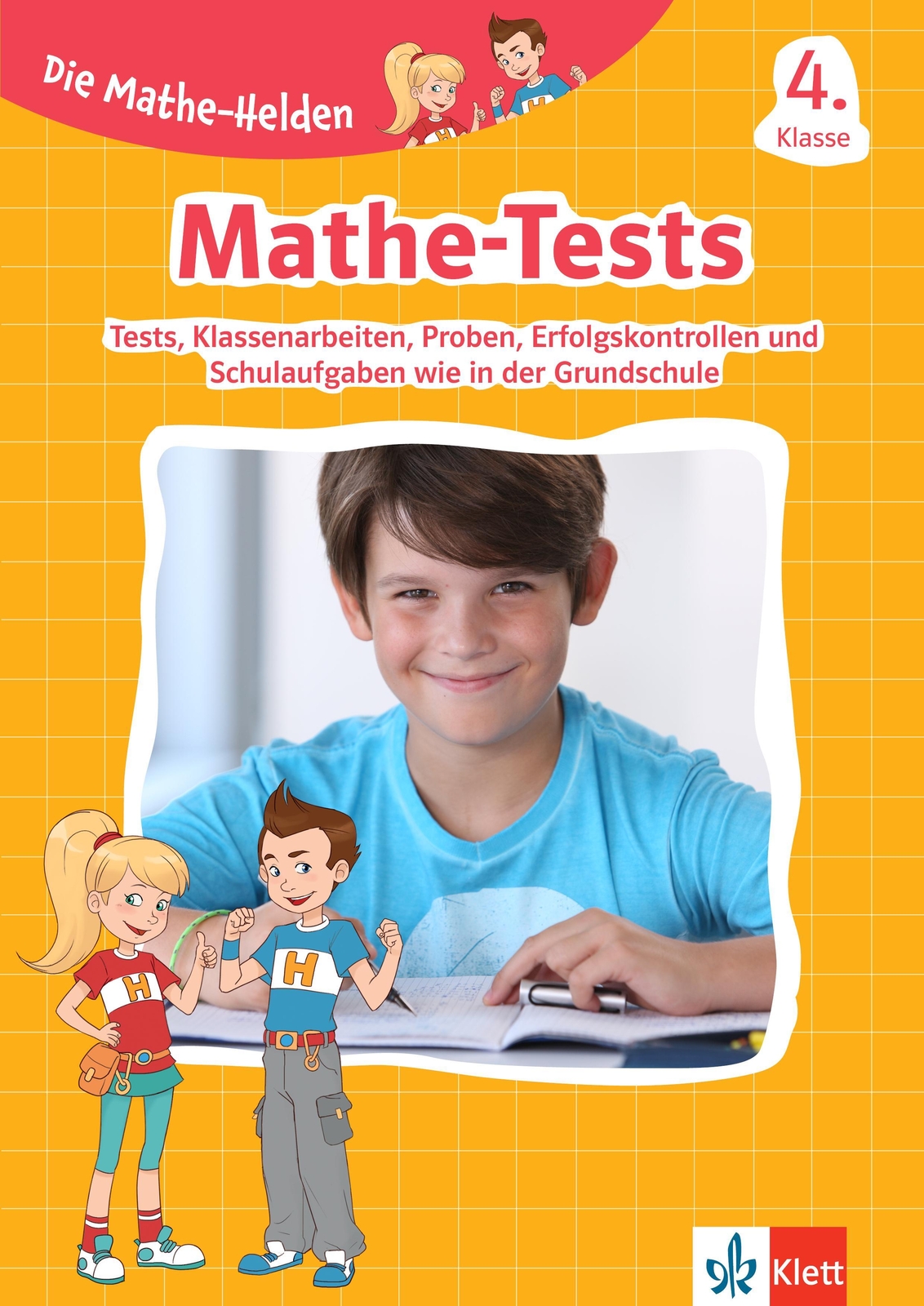 Thumbnail - Die Mathe-helden: Mathe-tests 4. Klasse | Broschüre | Die Mathe-helden