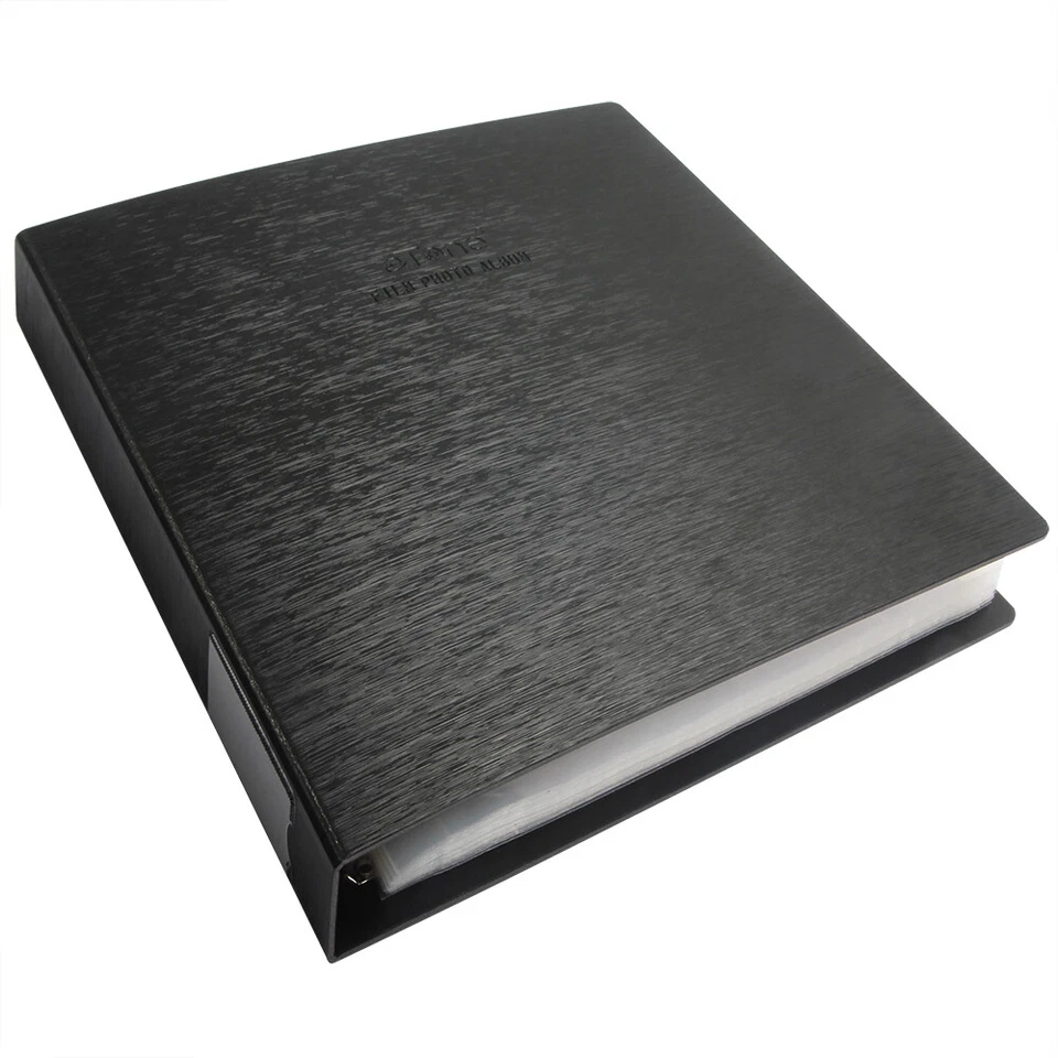 Photo Album Ring Binder For Negative Roll Films Sheet Storage Print File Page - Image 4 of 4