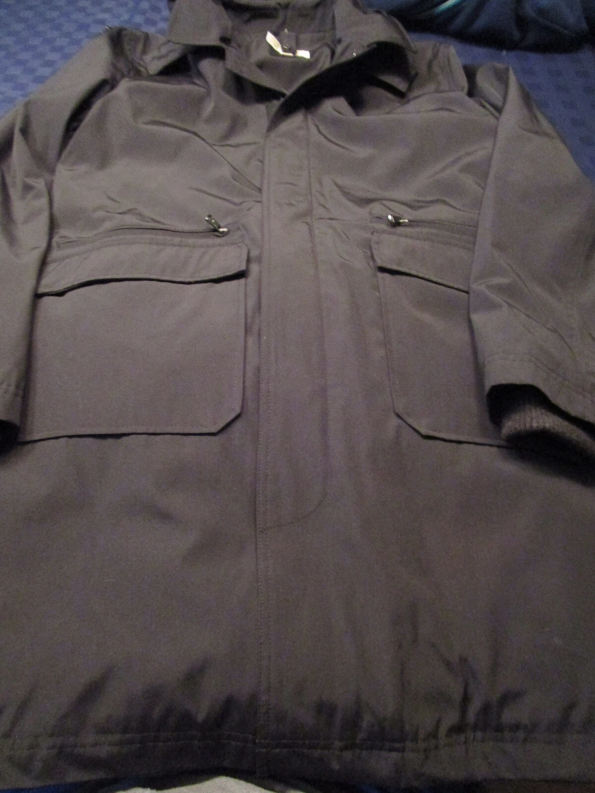 GILET TRAPUNTATO DA UOMO MICHAEL KORS 3 IN ONE PIOVOSO NERO TAGLIA LARGE