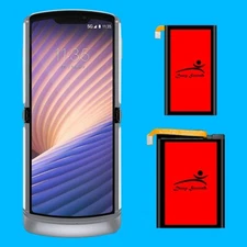 Long Endurance 1355mAh Main+1645mAh Sub Battery F Motorola razr 5G (2020) XT2071
