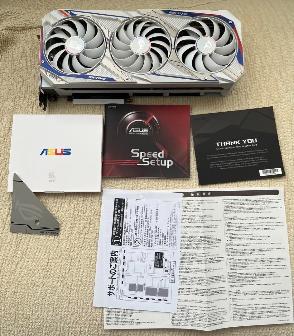 ASUS RTX 3080 ROG Strix 10G ROG-STRIX-RTX3080-O10G GUNDAM EDITION