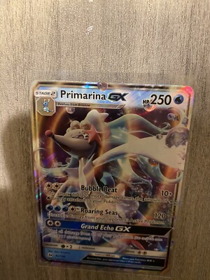 Primarina GX 42/149 Sun & Moon - Ultra Rare Near Mint Pokemon Card | eBay